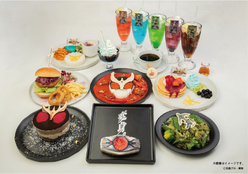 コラボレーションカフェ メニュー例